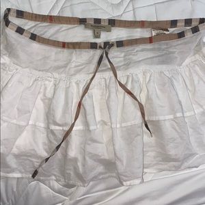 BURBERRY London mini skirt